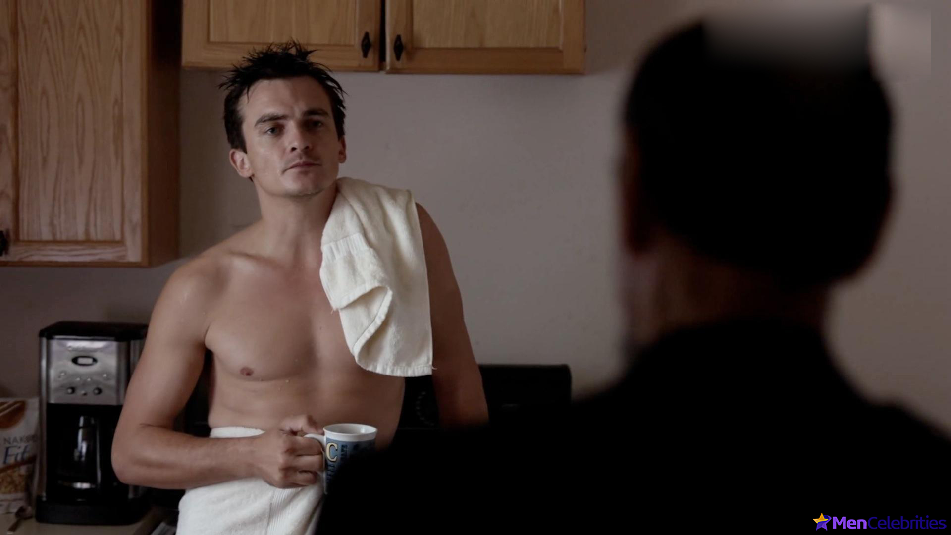 Rupert Friend nudity