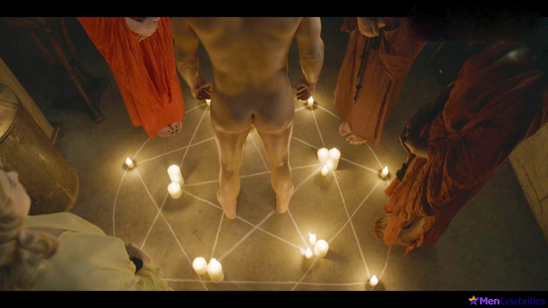 Rupert Friend bare butt