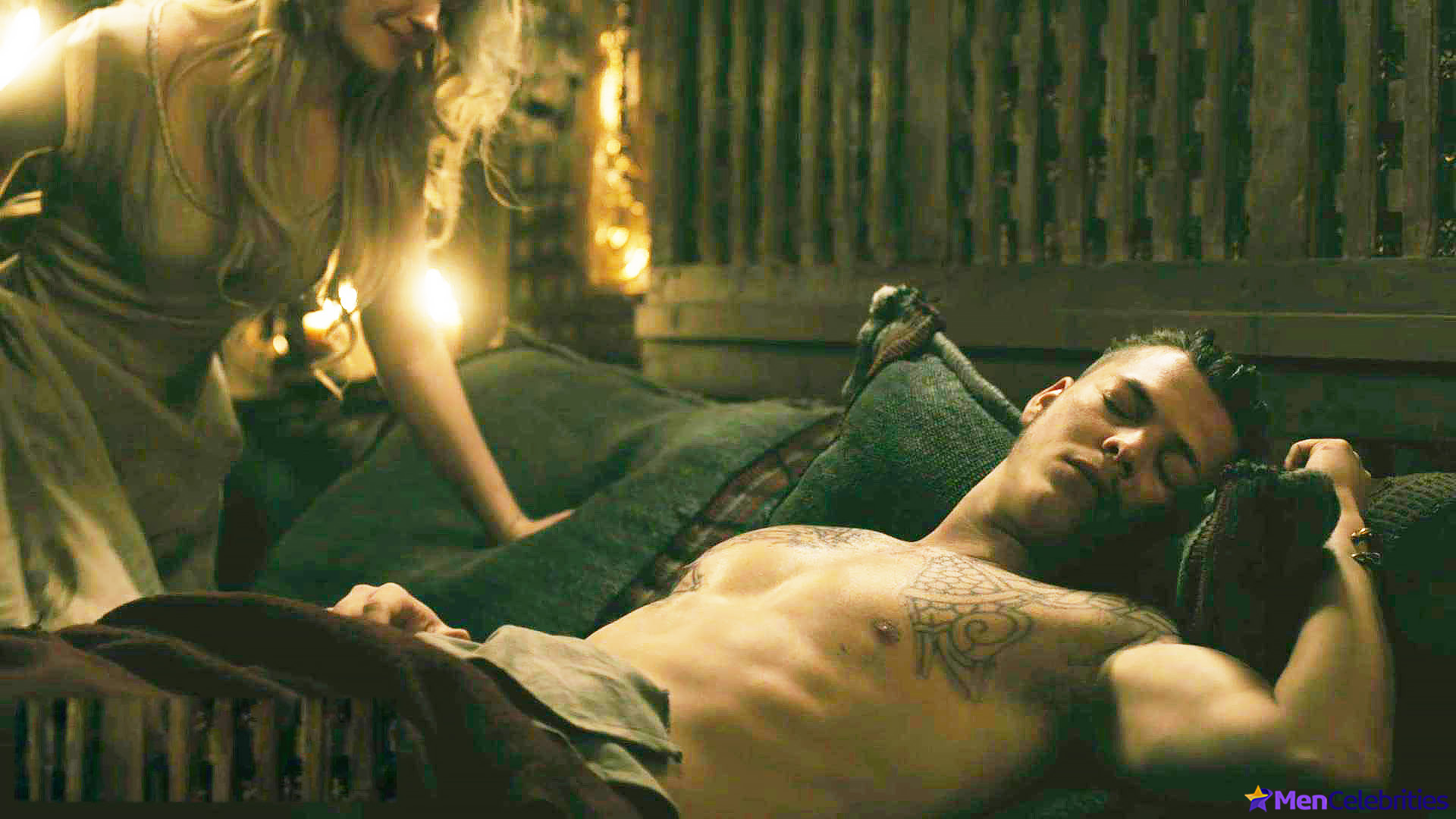 Alex Hogh Andersen shirtless