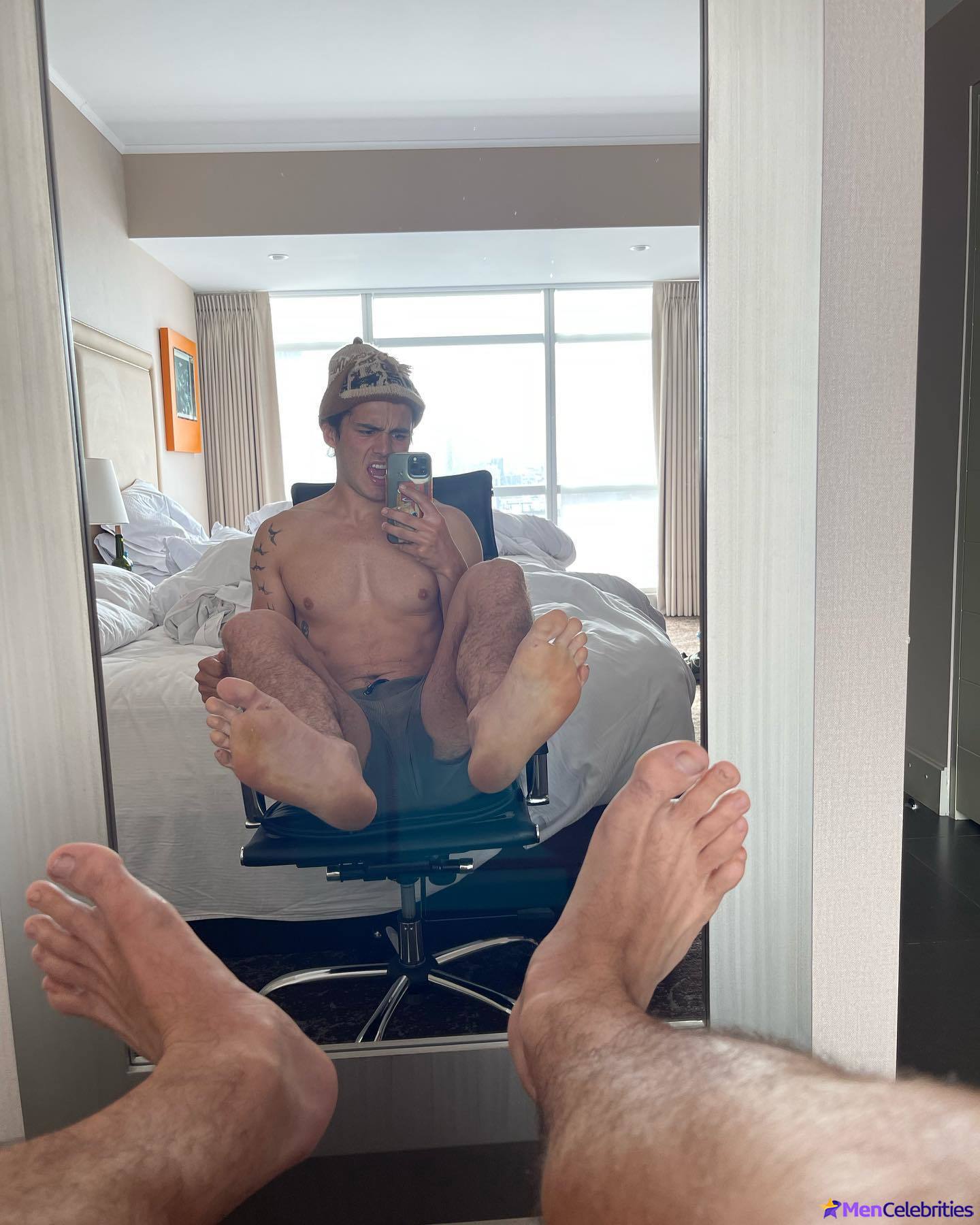 Charlie Gillespie nude collection