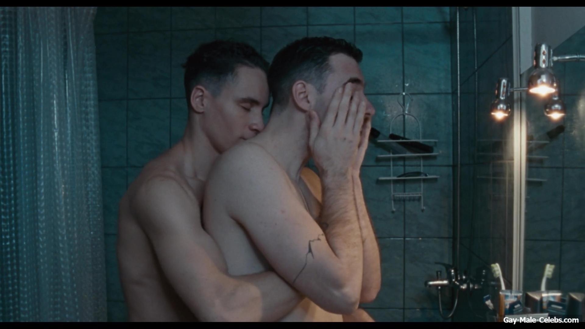 Radouan Leflahi shirtless