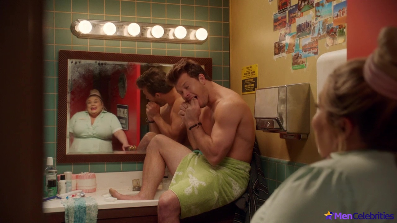 Jimmy Tatro shirtless