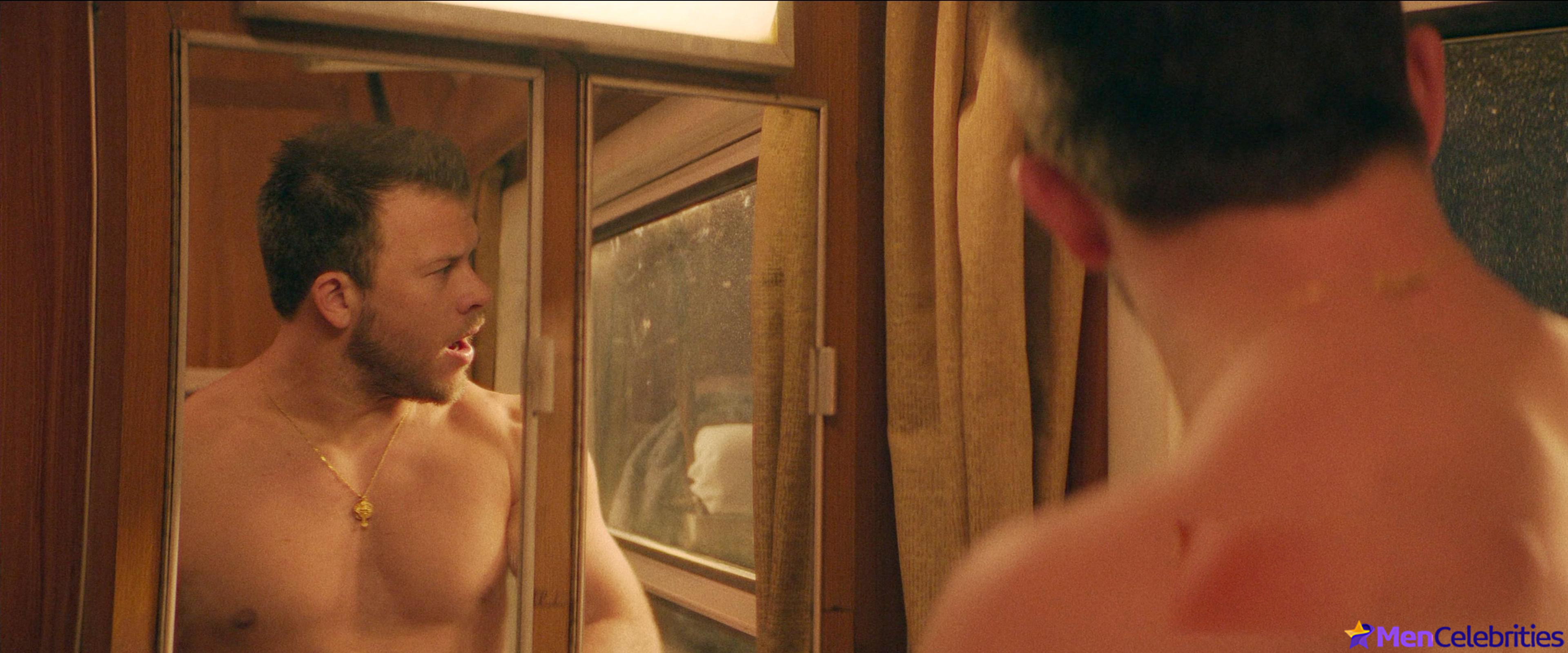 Jimmy Tatro shirtless