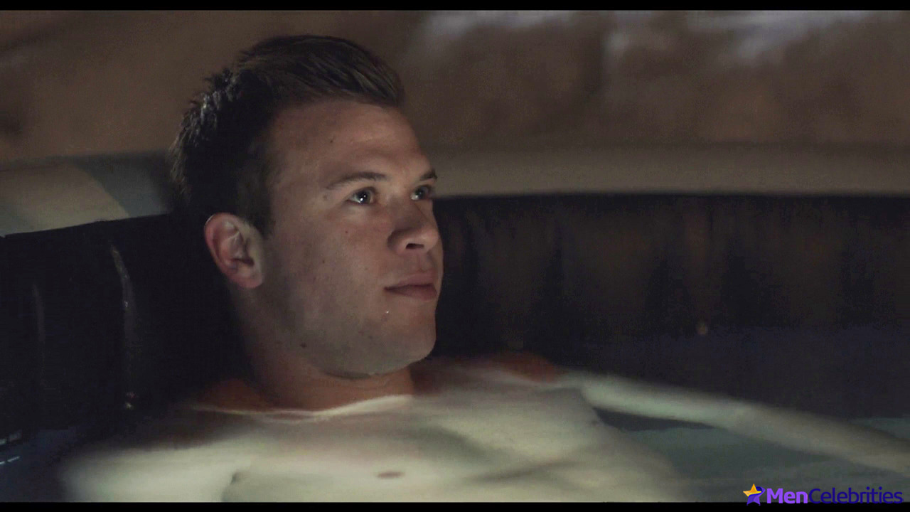 Jimmy Tatro shirtless