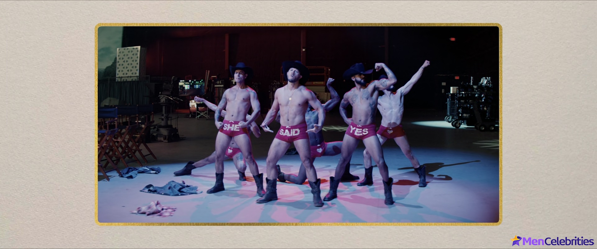 Jimmy Tatro striptease