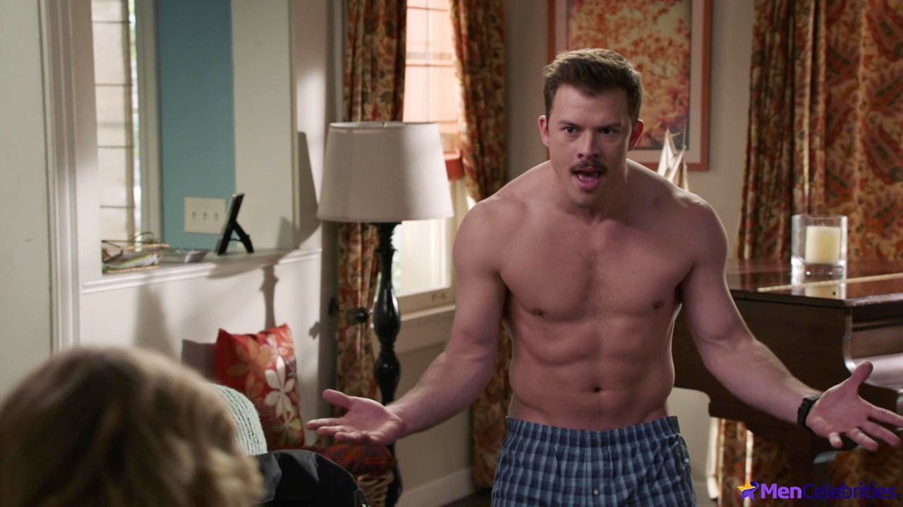 Jimmy Tatro shirtless