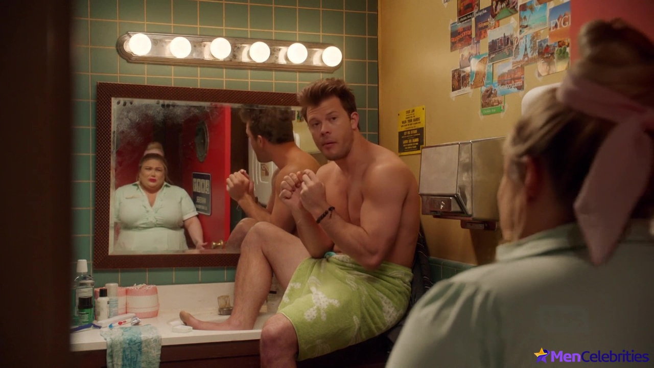 Jimmy Tatro shirtless