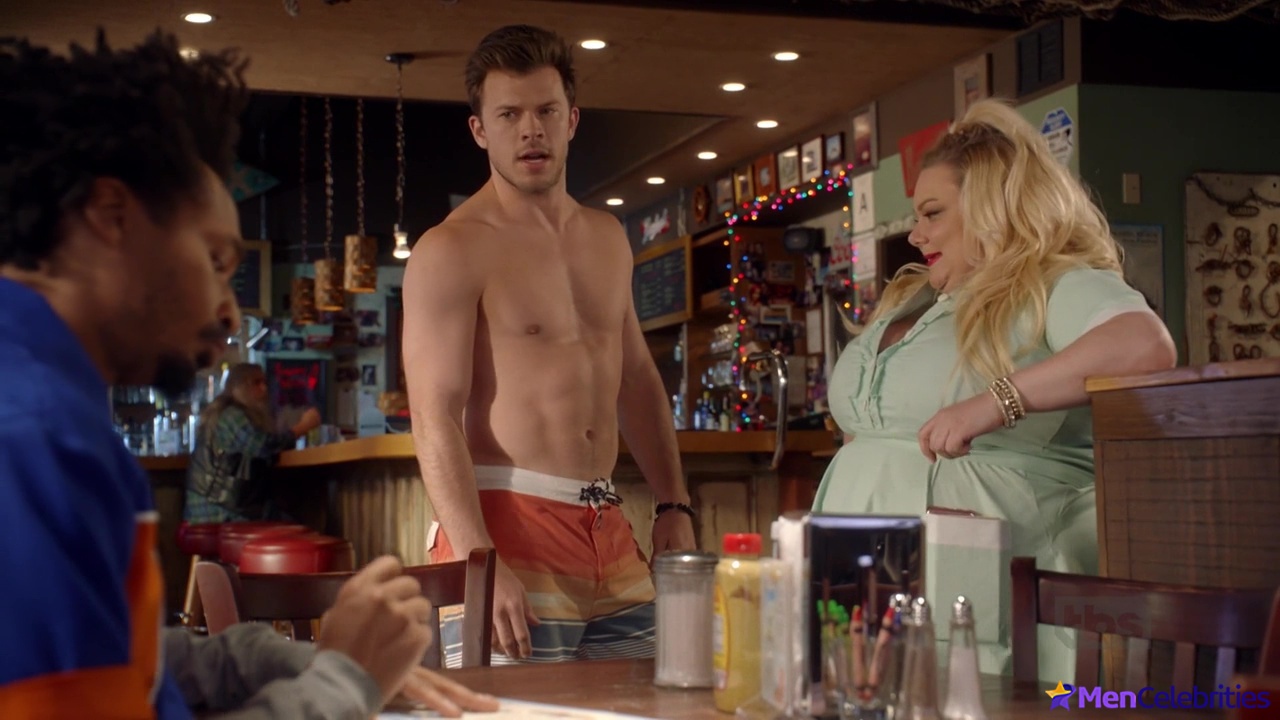 Jimmy Tatro shirtless