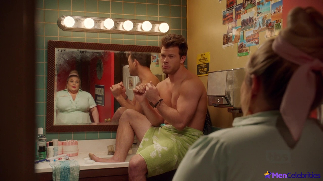 Jimmy Tatro shirtless