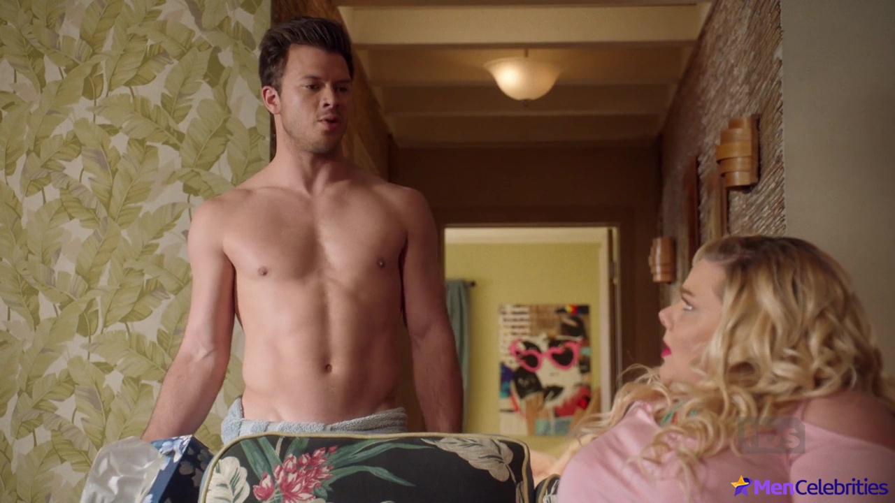 Jimmy Tatro shirtless