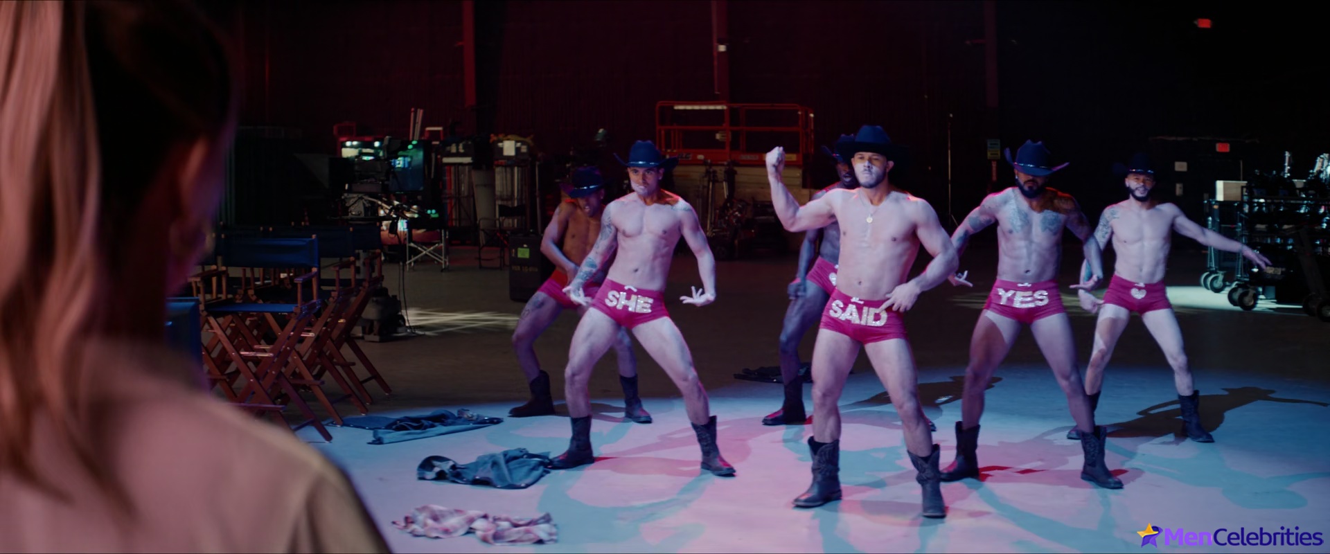 Jimmy Tatro striptease