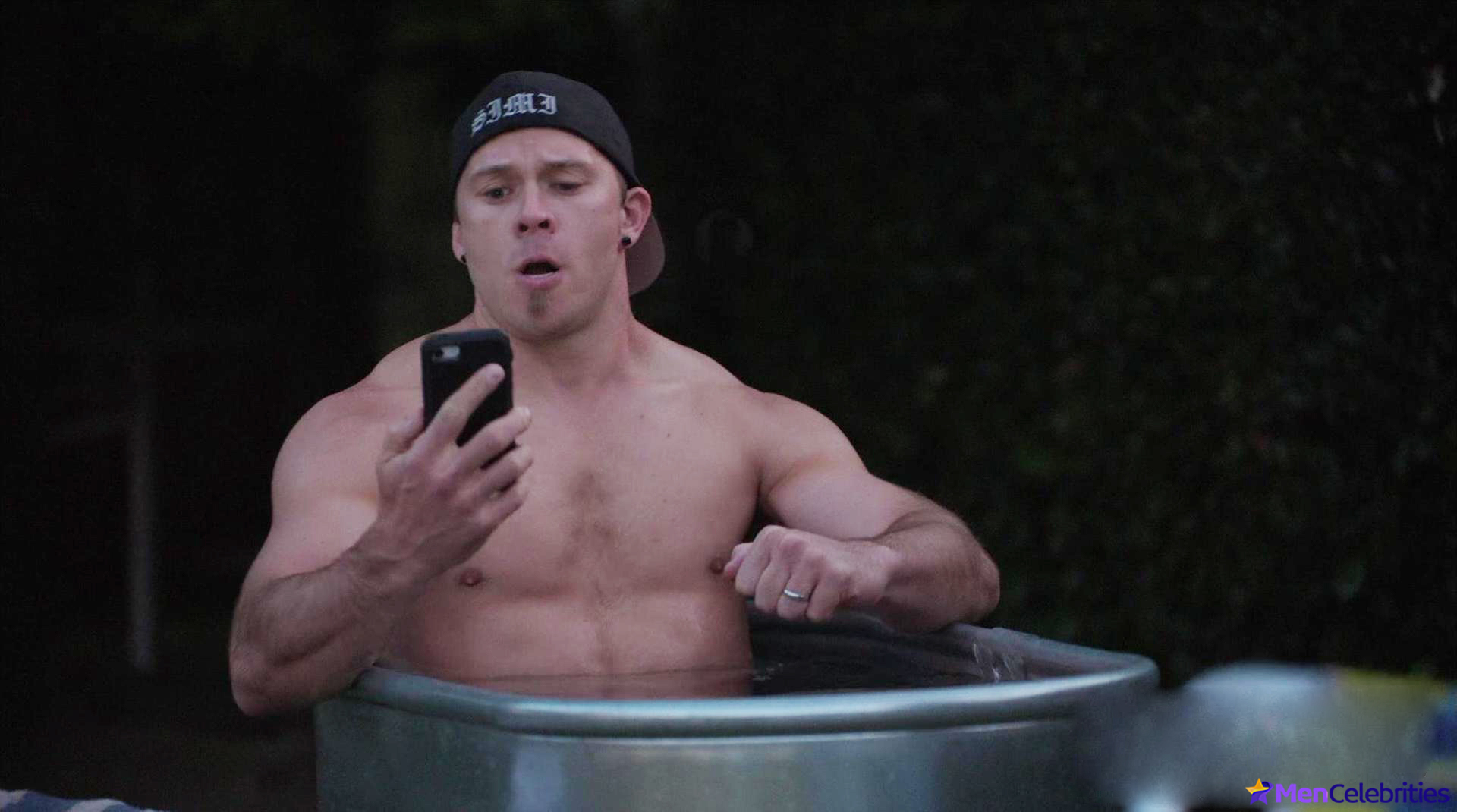 Jimmy Tatro shirtless