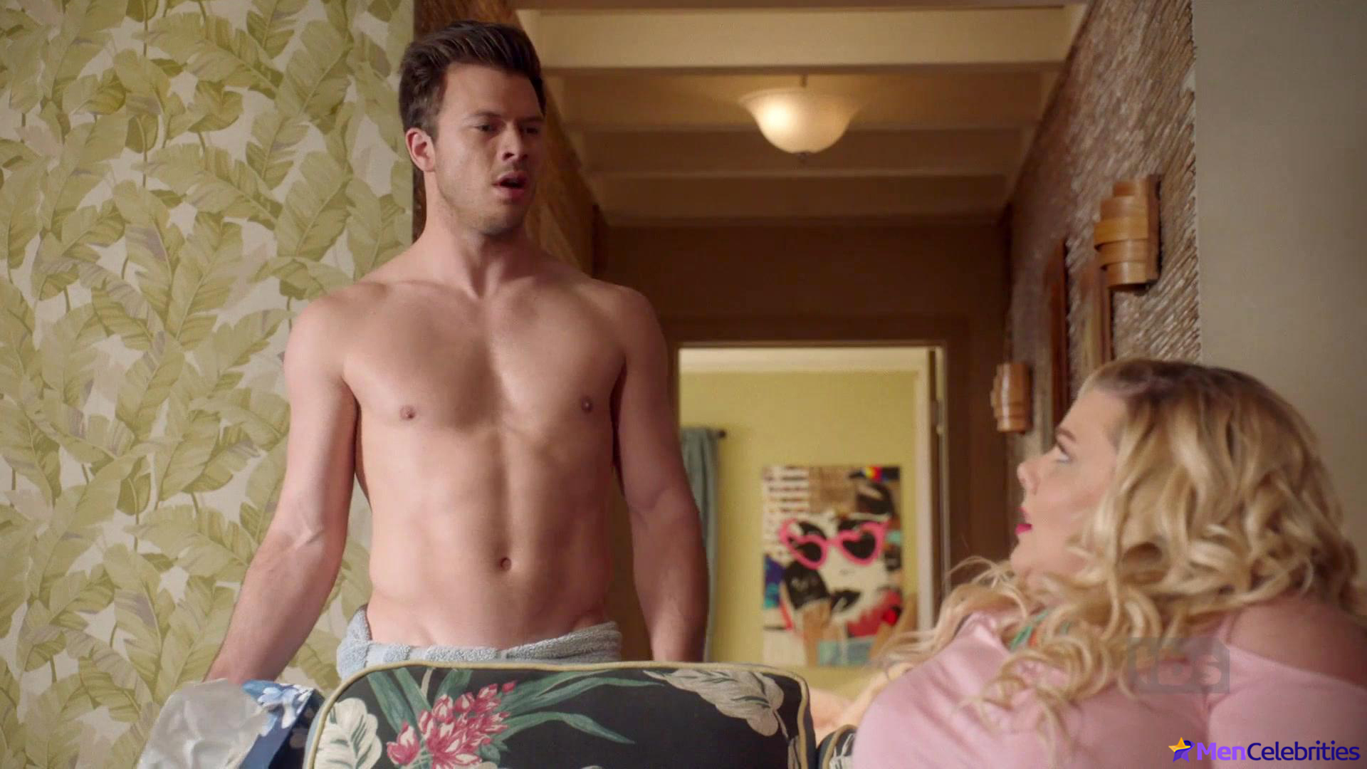 Jimmy Tatro shirtless