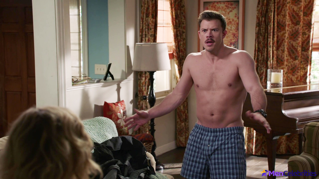 Jimmy Tatro shirtless