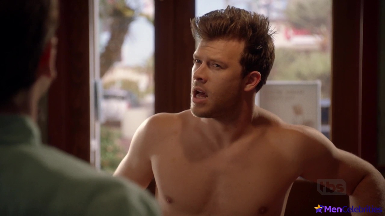 Jimmy Tatro shirtless