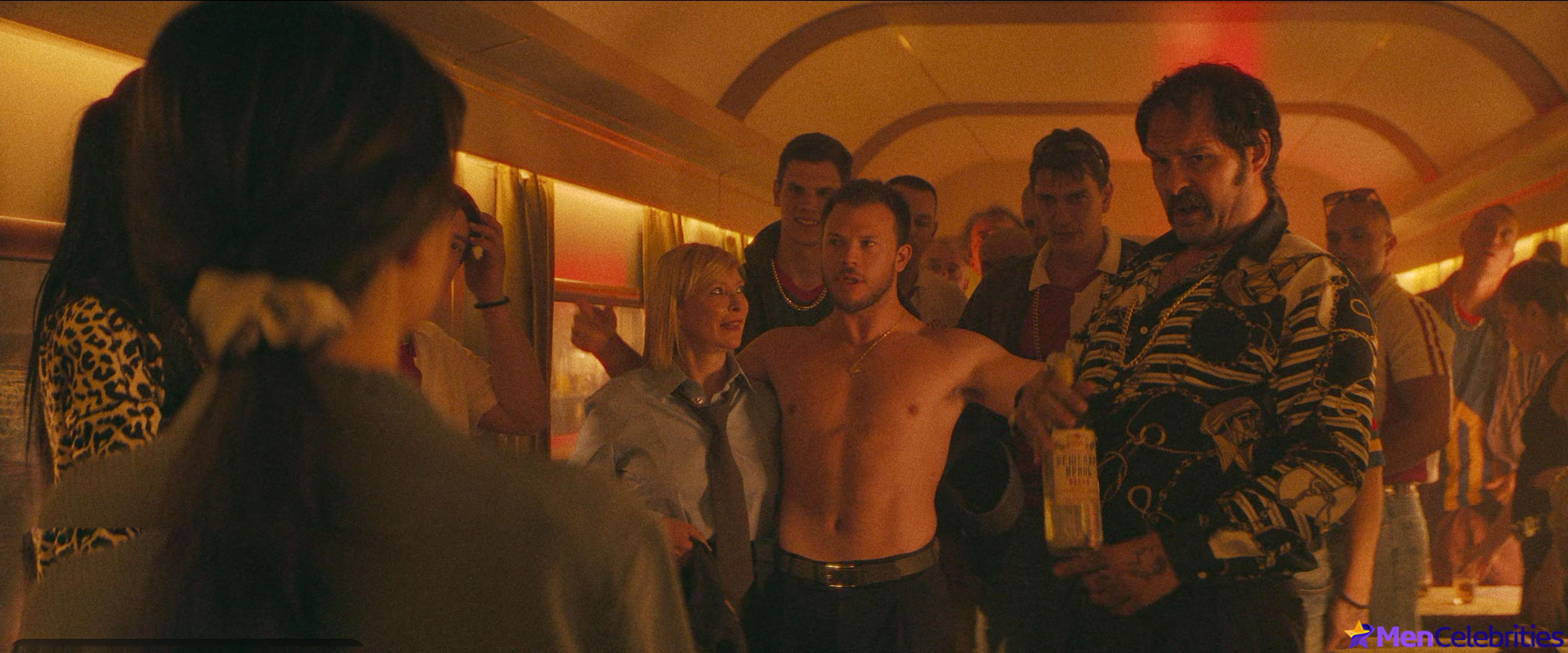 Jimmy Tatro shirtless