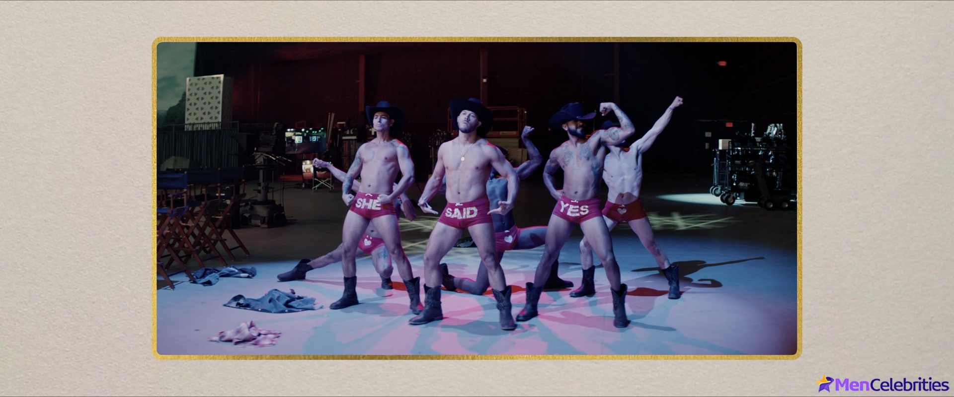 Jimmy Tatro striptease