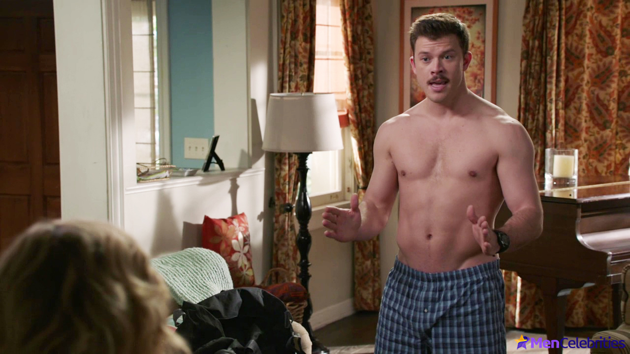 Jimmy Tatro shirtless