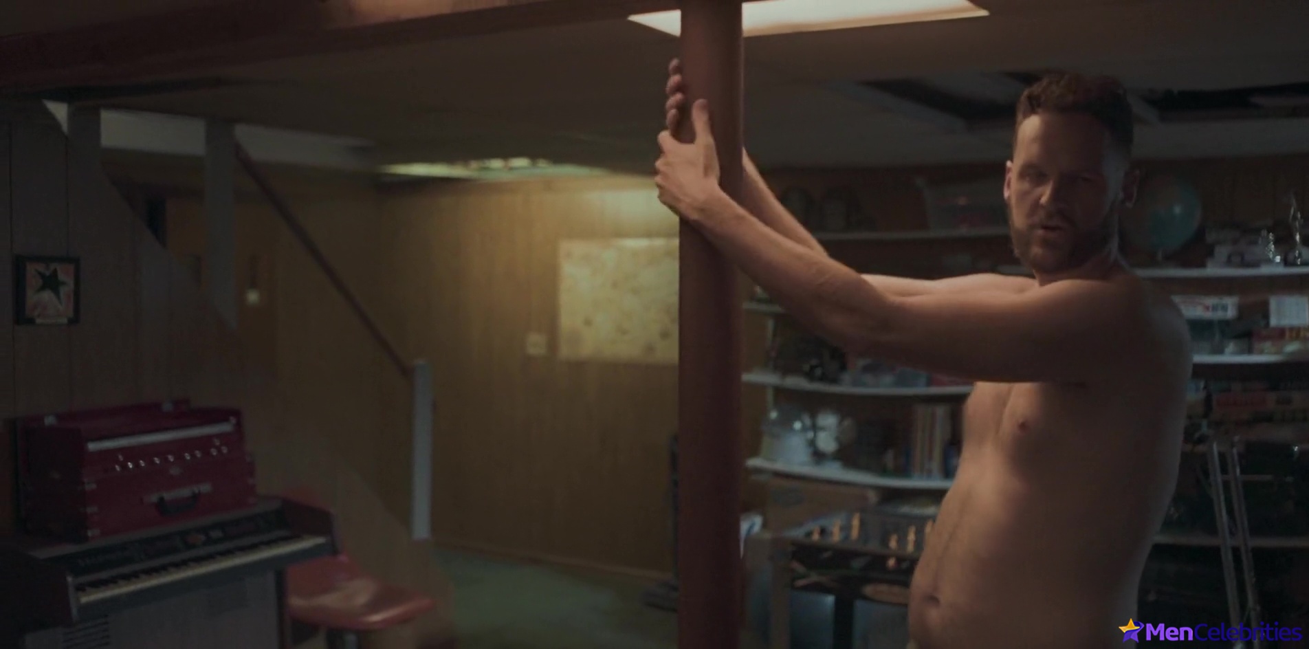 Kyle Marvin shirtless