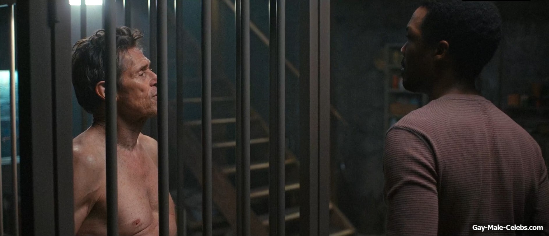 Willem Dafoe nude in The Man in My Basement