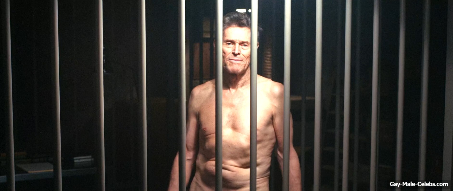 Willem Dafoe nude in The Man in My Basement