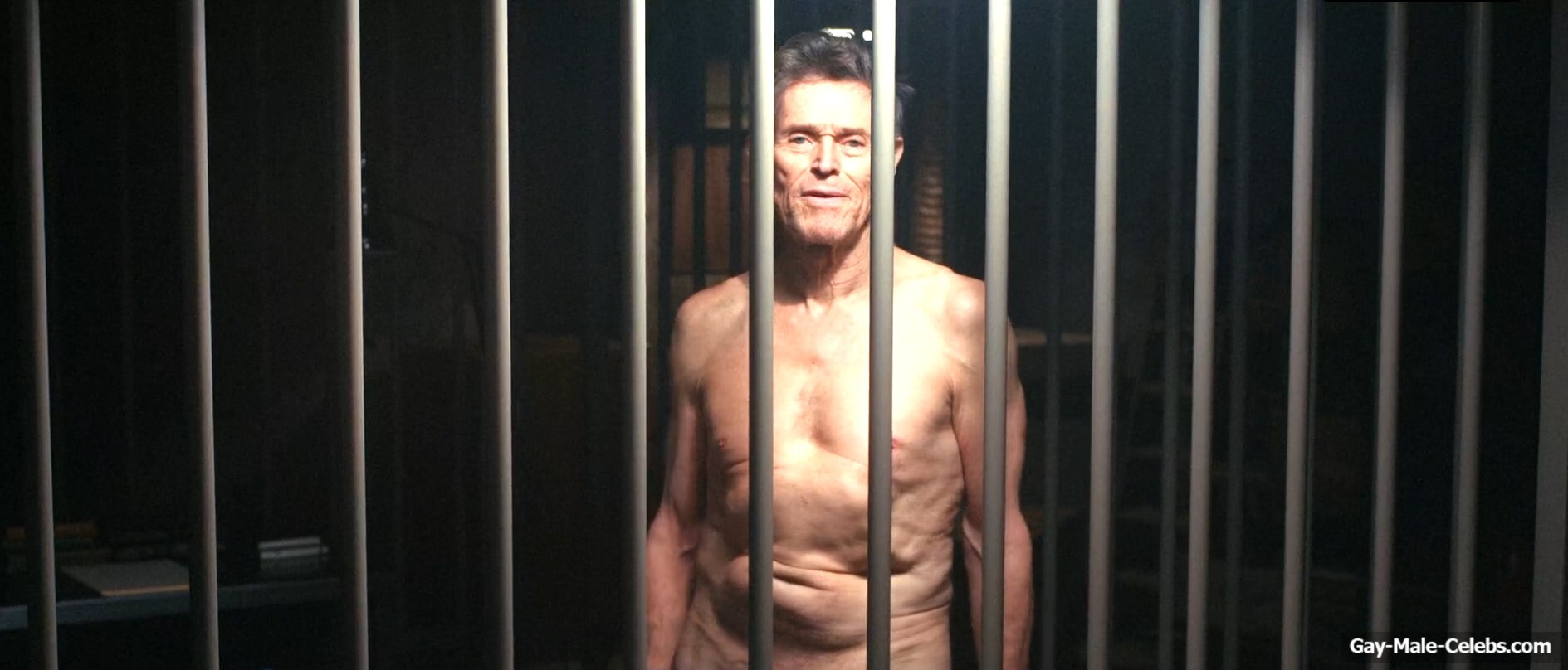 Willem Dafoe nude in The Man in My Basement