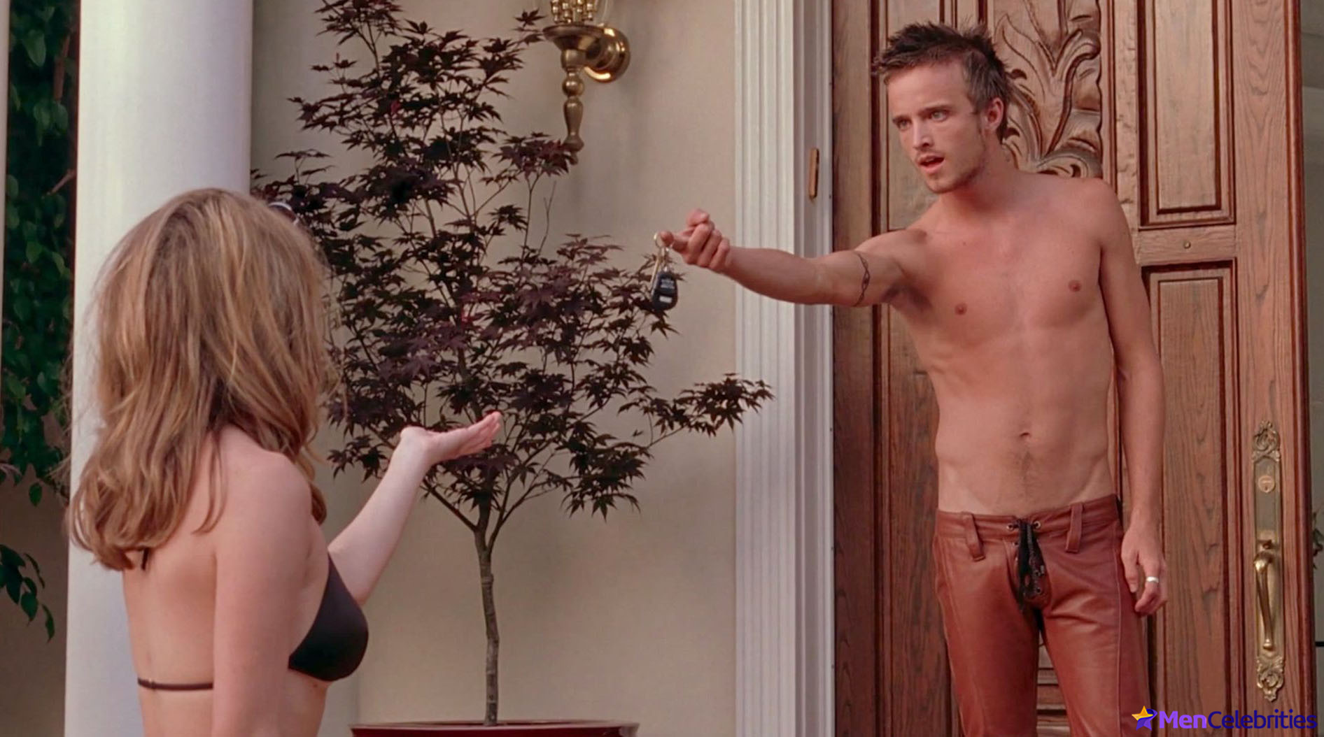 Aaron Paul shirtless