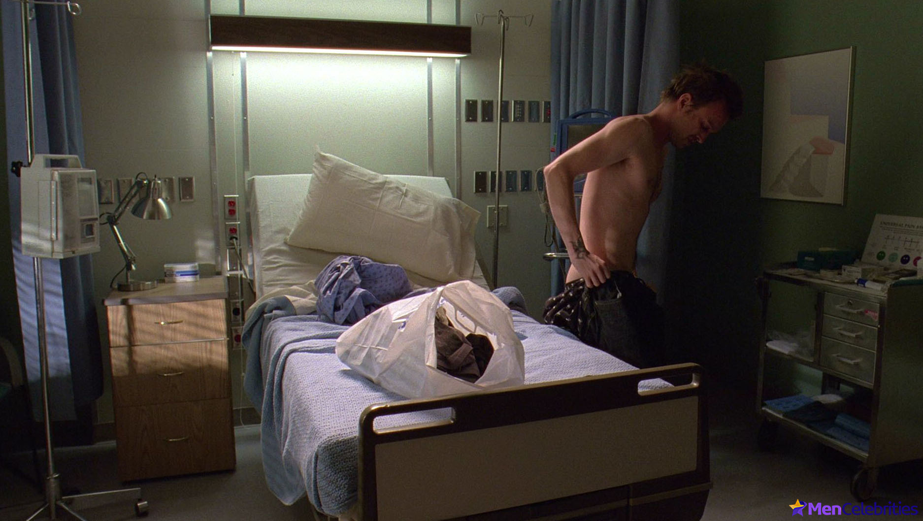 Aaron Paul nude scenes