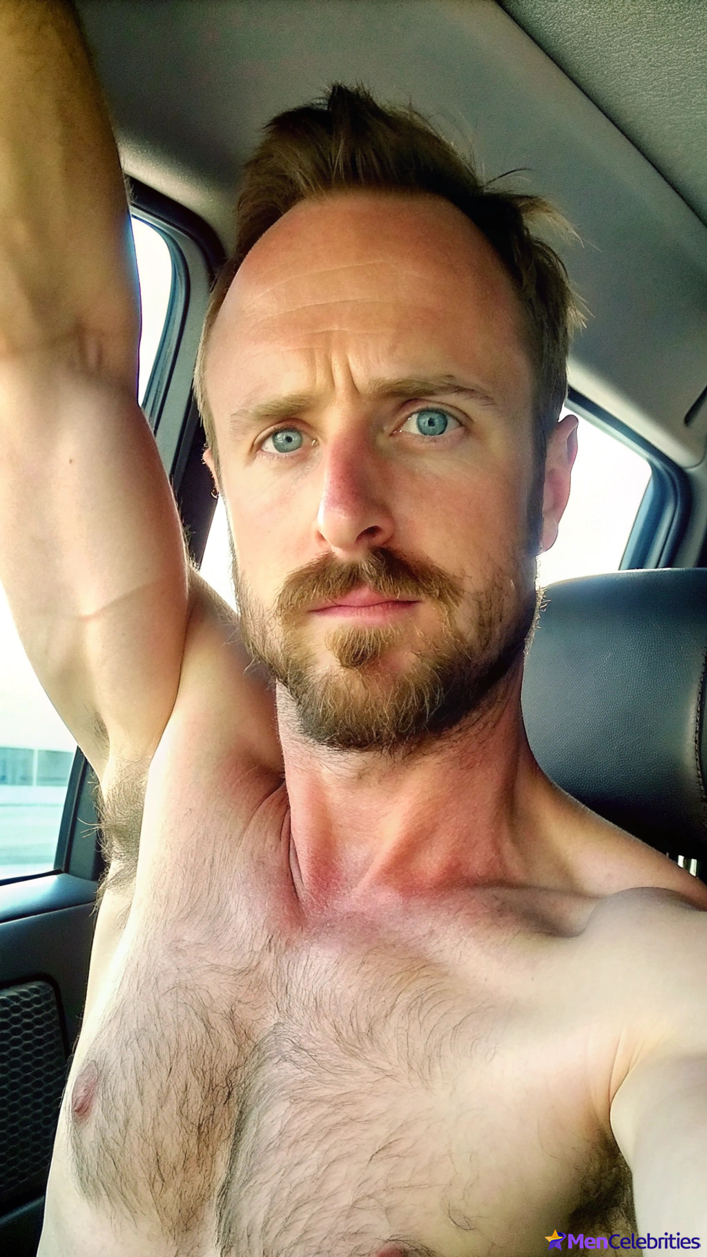 Aaron Paul shirtless pics