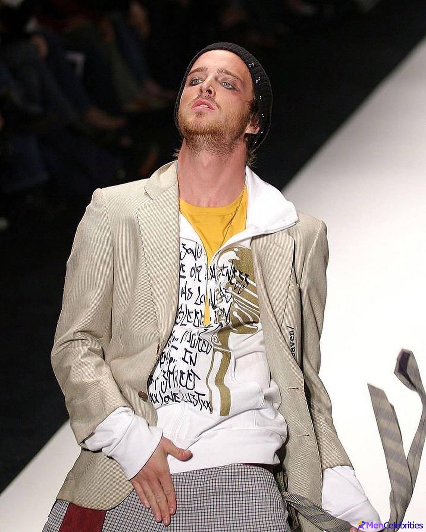 Aaron Paul shirtless pics