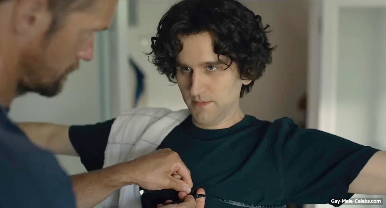 Alexander Skarsgrd and Harry Melling in Pillion