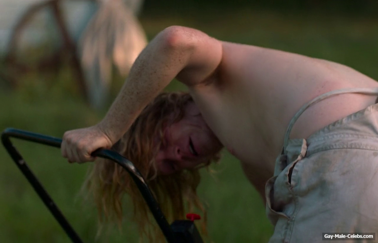 Caleb Landry Jones nude in Nitram