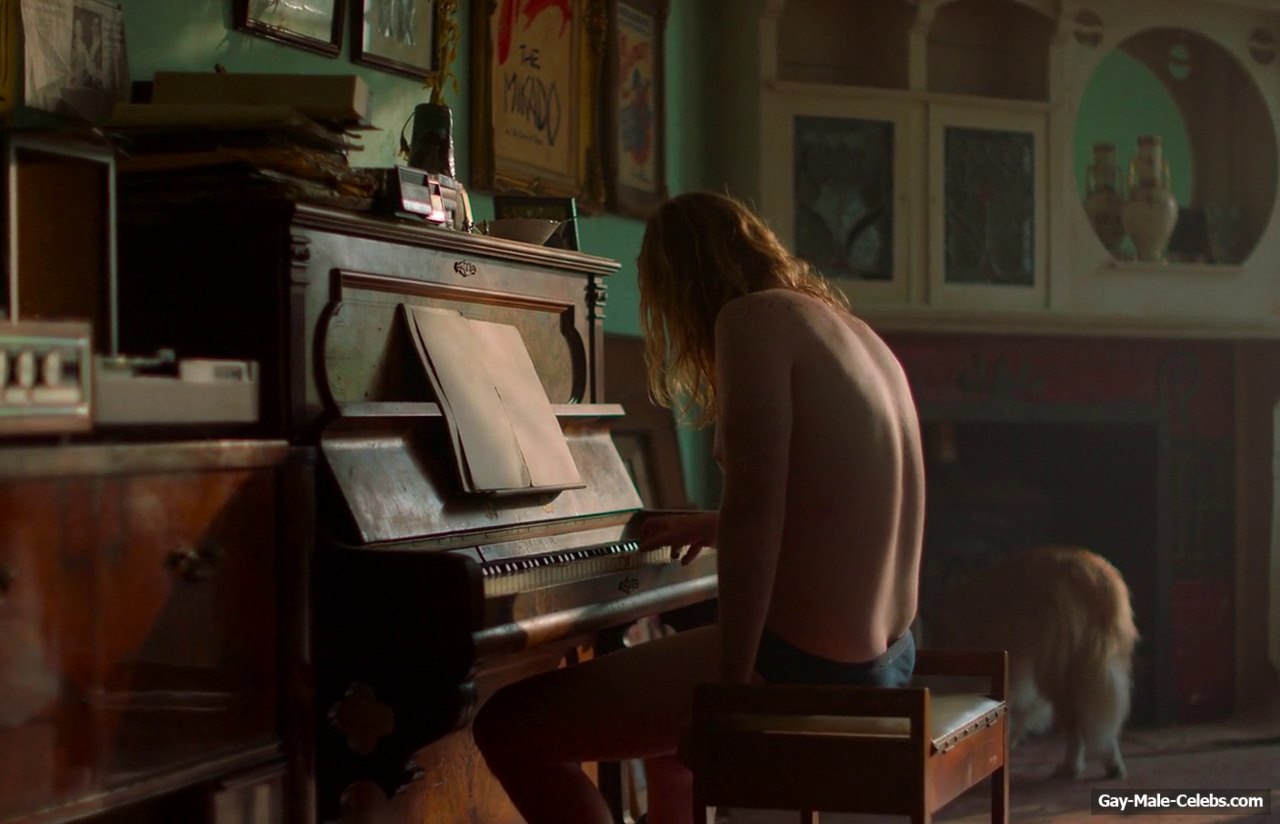 Caleb Landry Jones shirtless