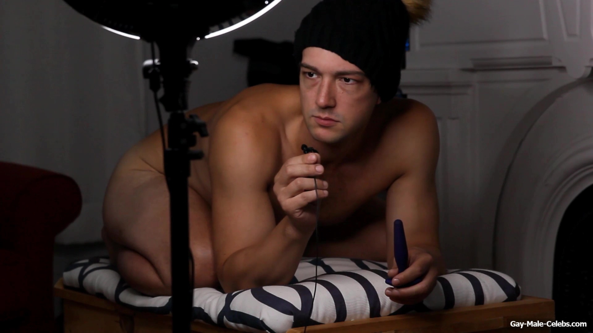 Callum Dunphy with ass plug