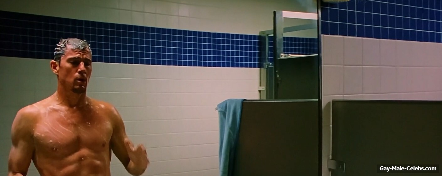 Channing Tatum nude in Roofman