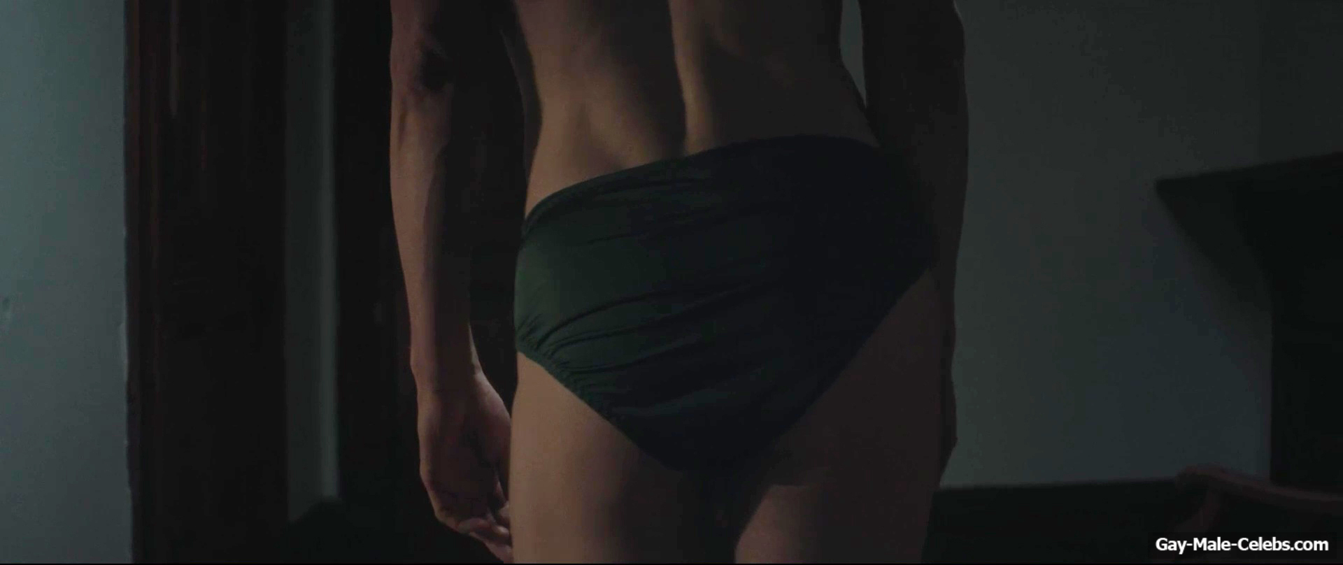 Charlie Hunnam bulge in Monster The Ed Gein Story