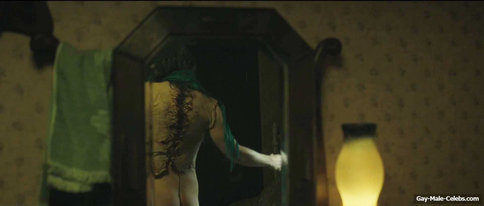 Charlie Hunnam bulge in Monster The Ed Gein Story