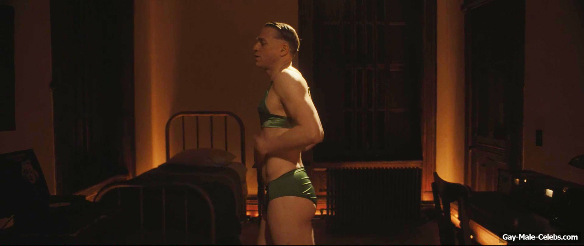 Charlie Hunnam bulge in Monster The Ed Gein Story