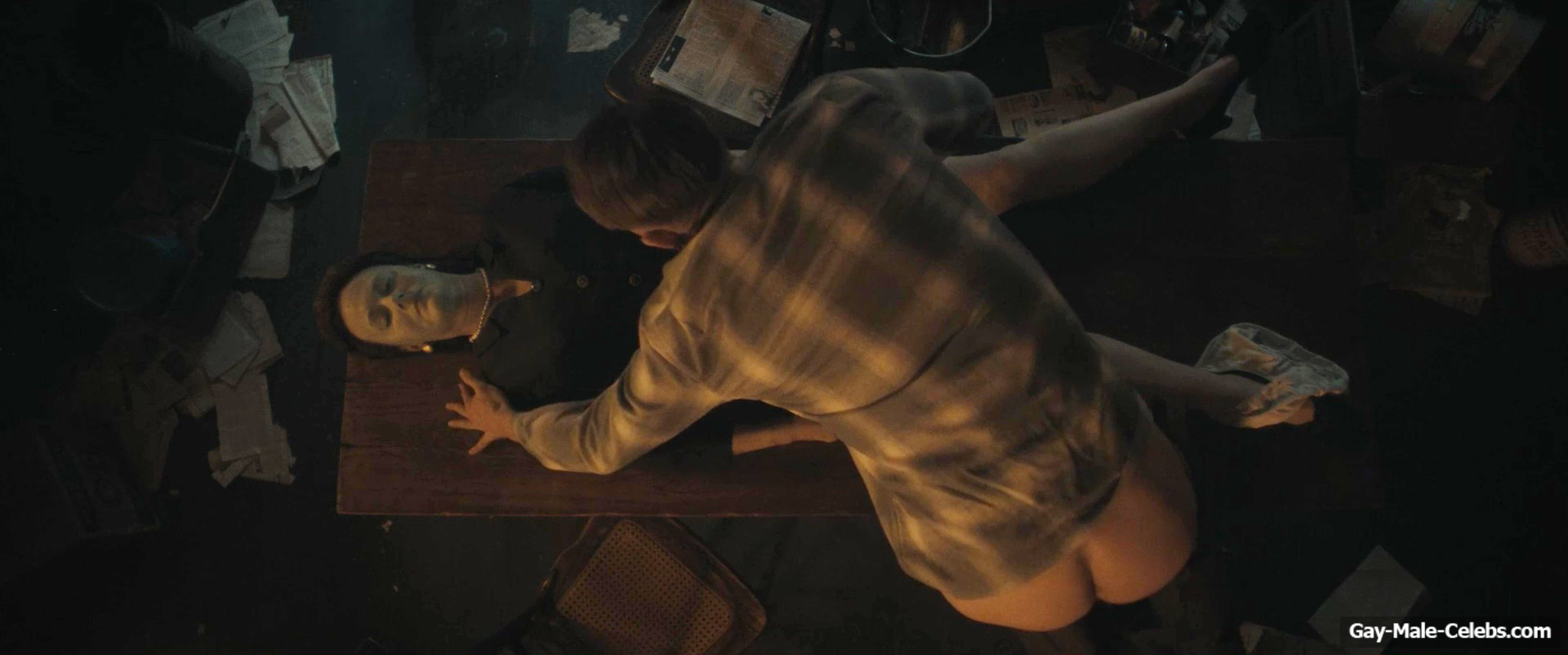 Charlie Hunnam sex in Monster The Ed Gein Story