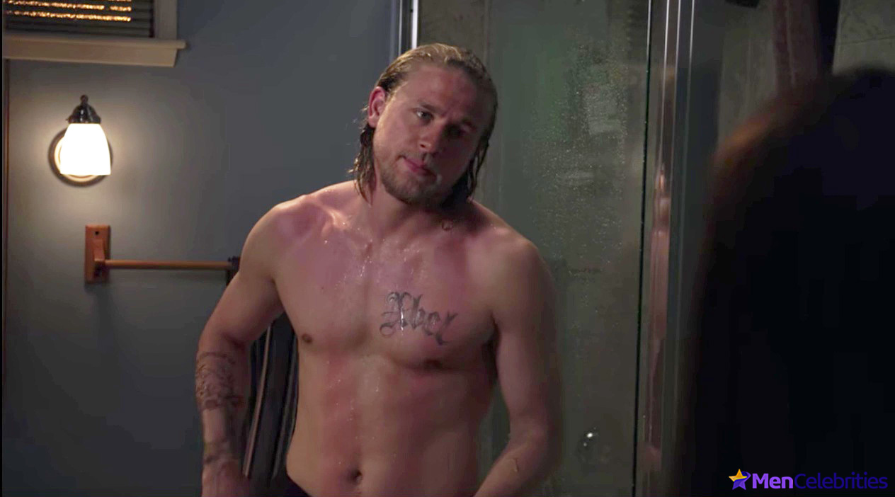 Charlie Hunnam nude shower scenes