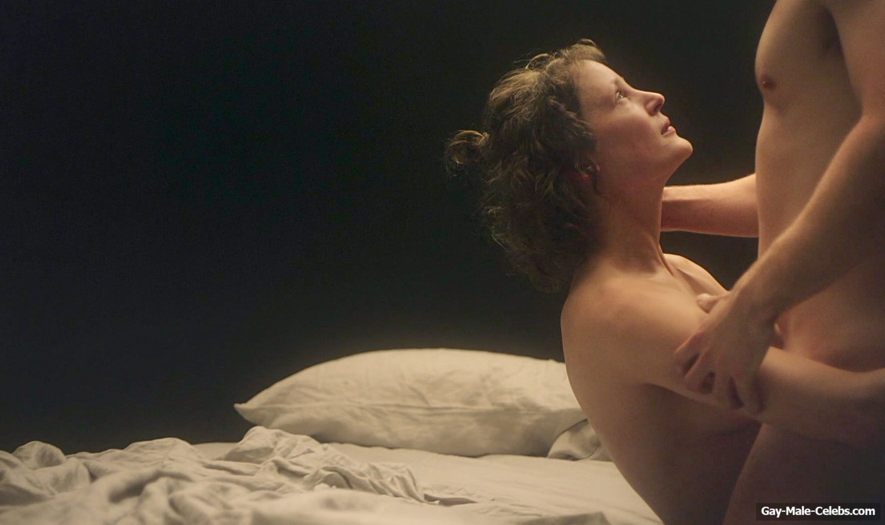 Dacre Montgomery naked in Went Up the Hill