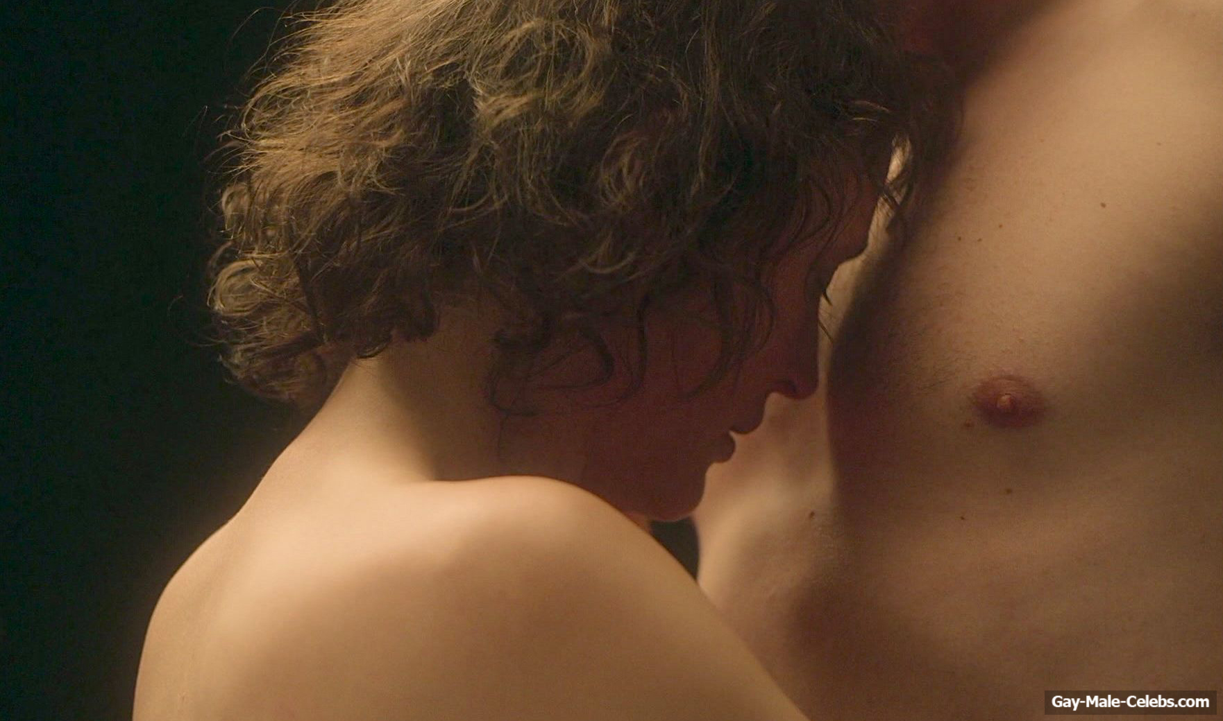 Dacre Montgomery naked in Went Up the Hill