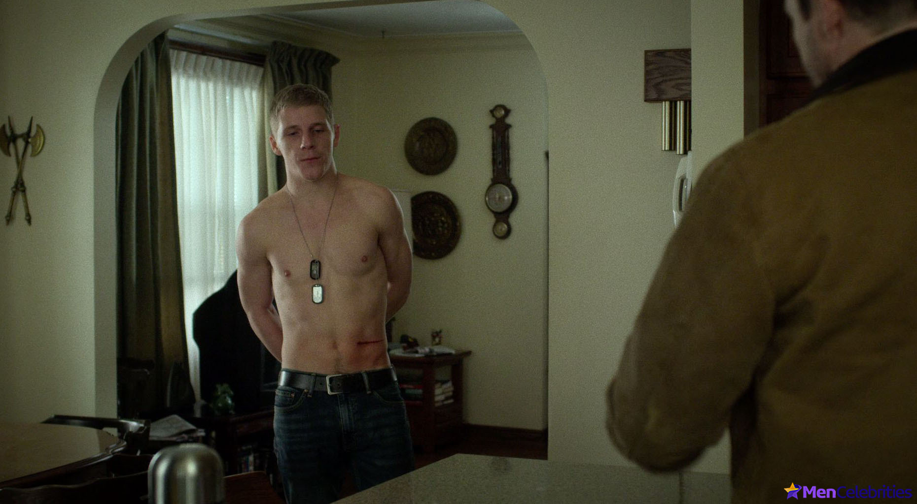 Daniel Webber shirtless