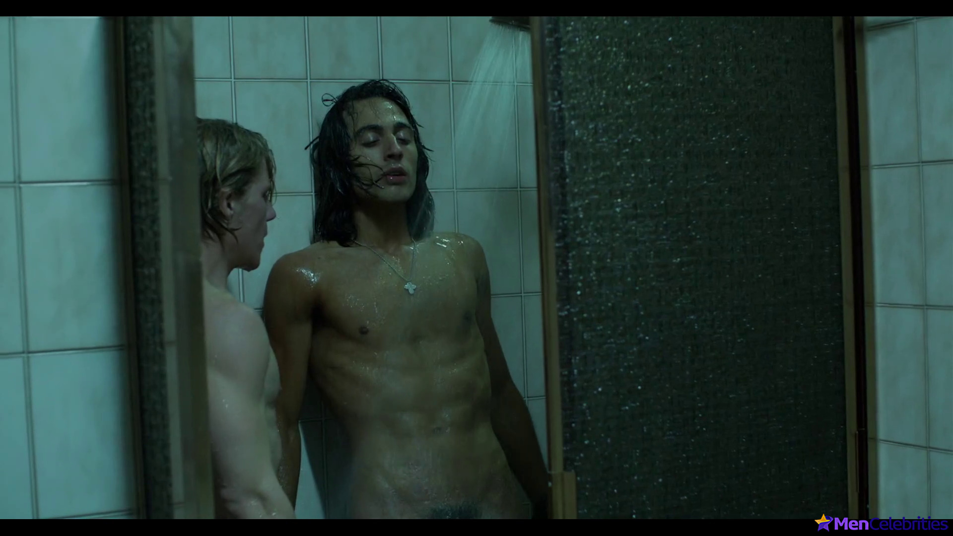 Daniel Webber shower scene