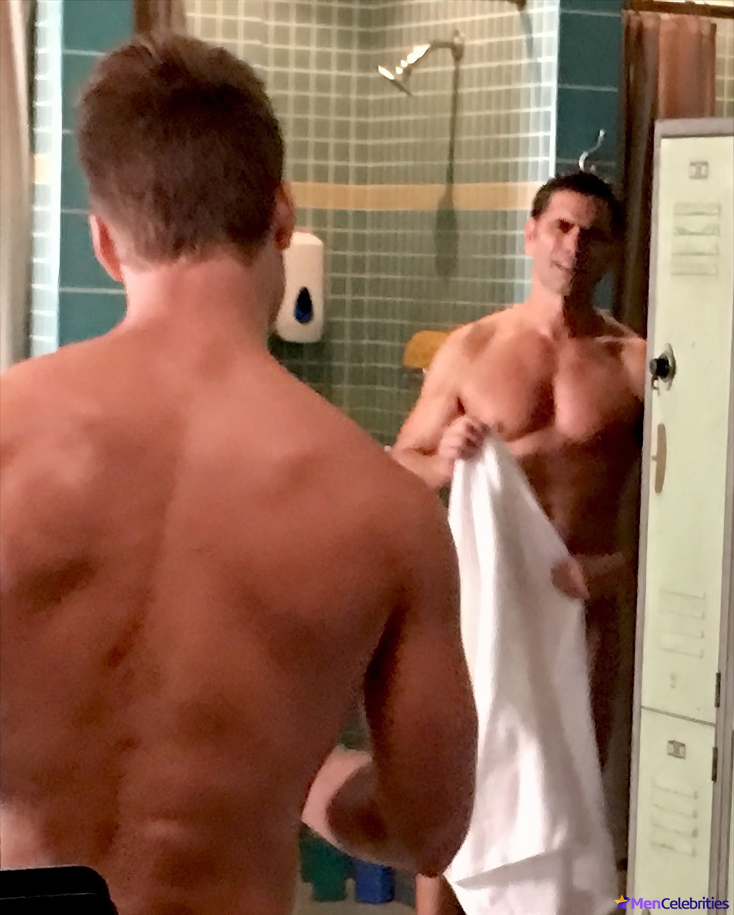 Glen Powell John Stamos Shirtless