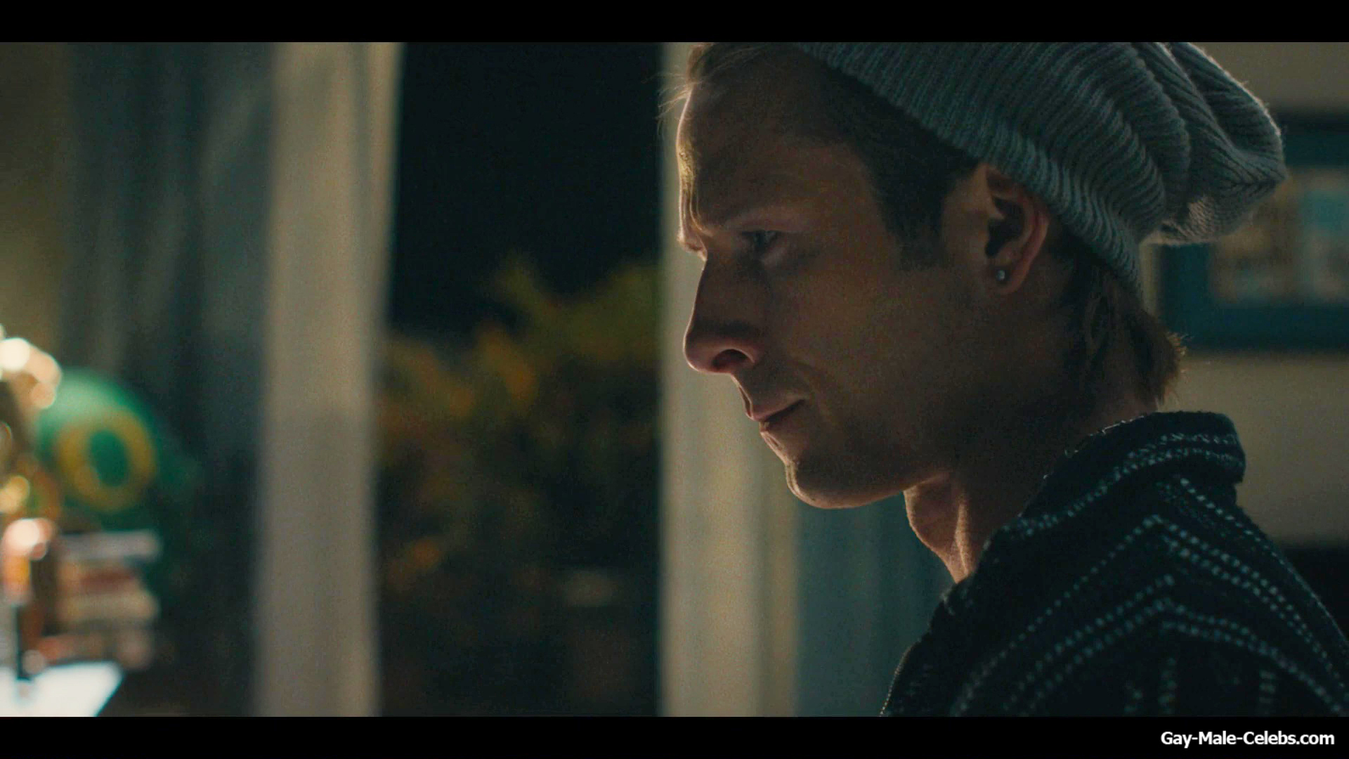 Glen Powell shirtless in Chad Powers