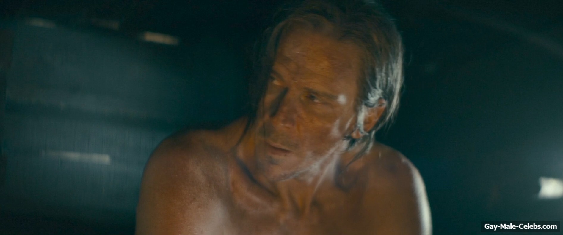 Gustaf Skarsgrd naked in To Cook a Bear