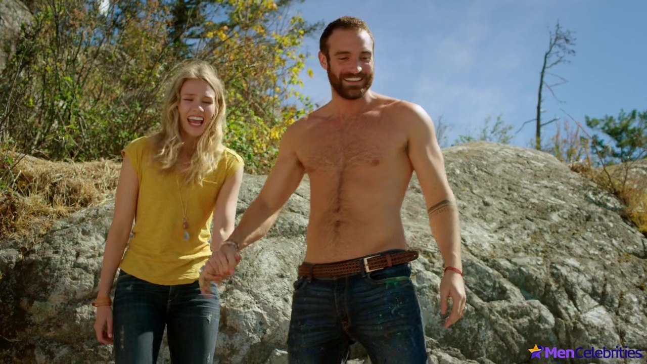 Joshua Sasse shirtless