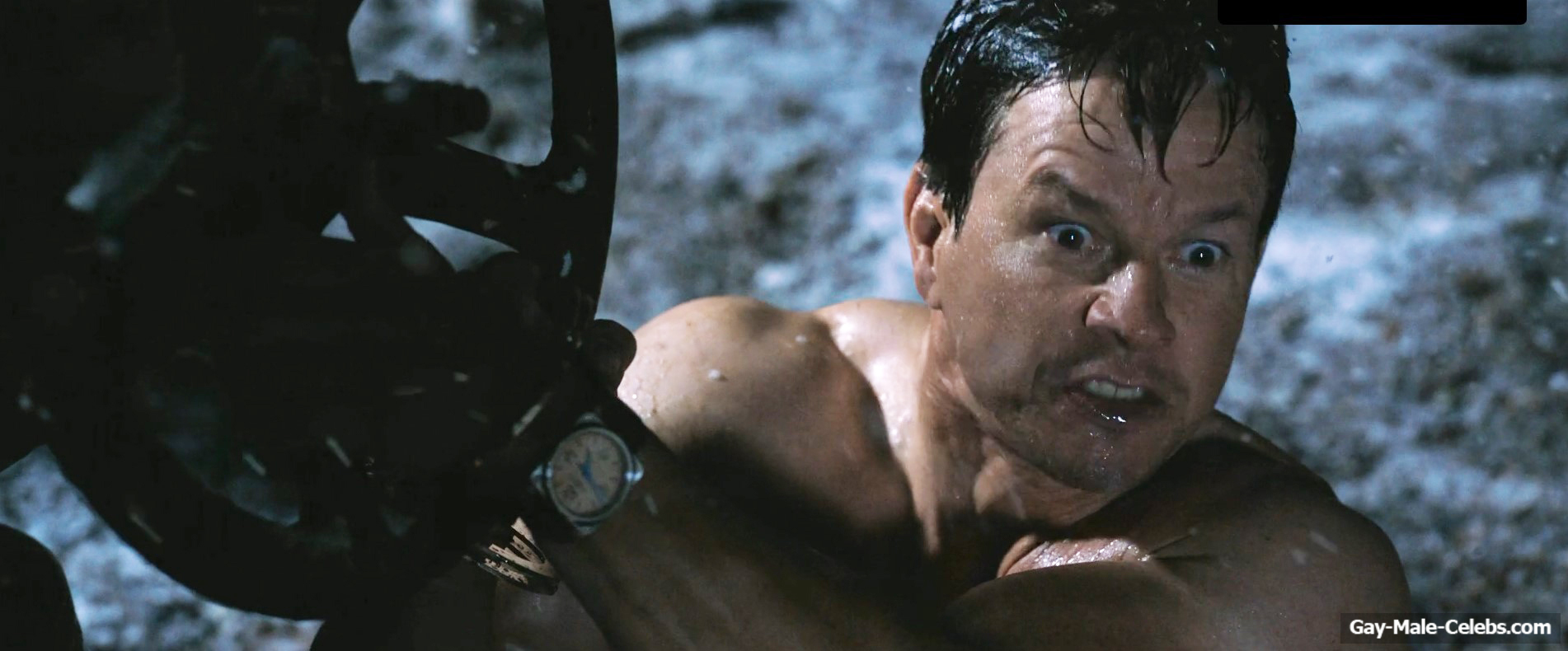 Mark Wahlberg Shirtless in Play Dirty