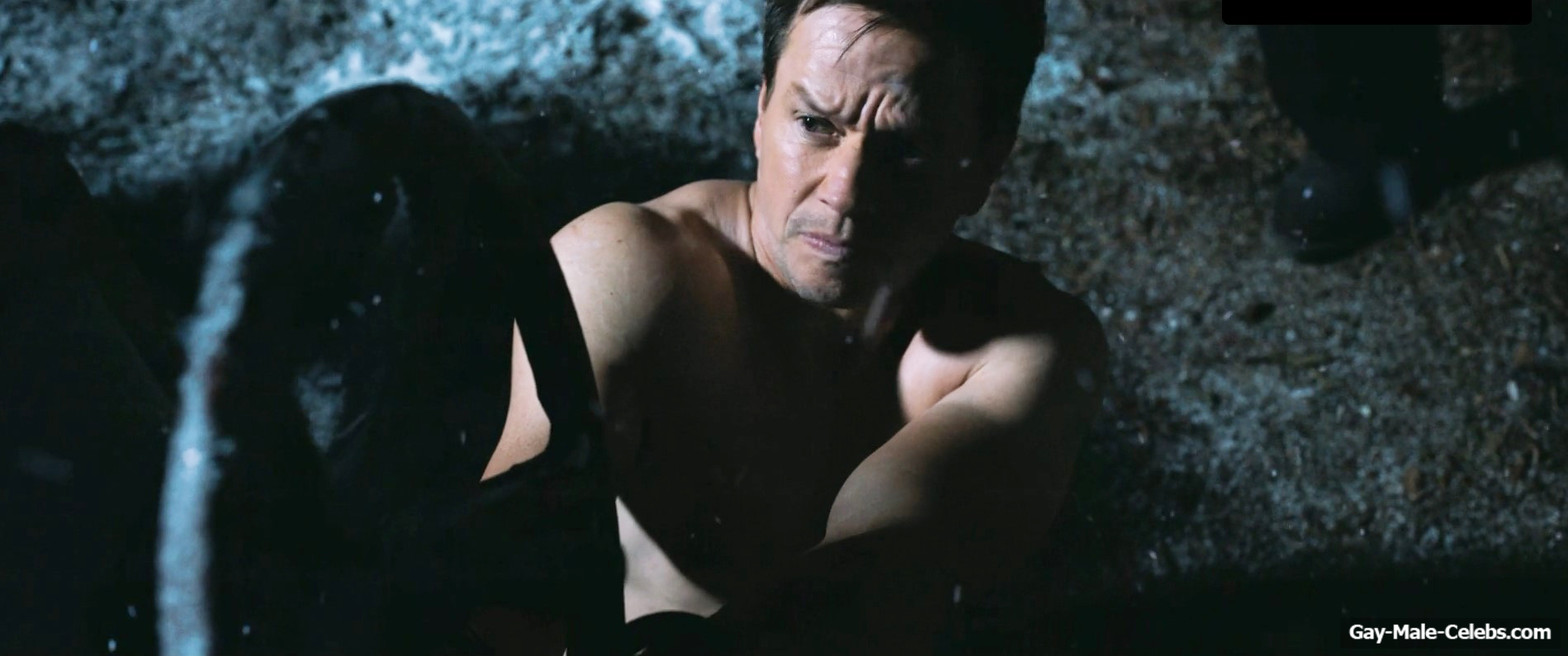 Mark Wahlberg Shirtless in Play Dirty